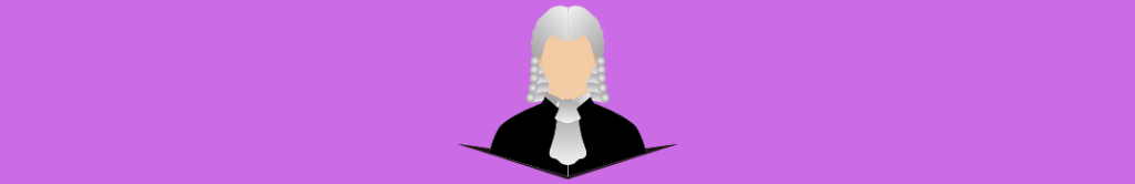 image of a judge, related to crowdfunding regulations